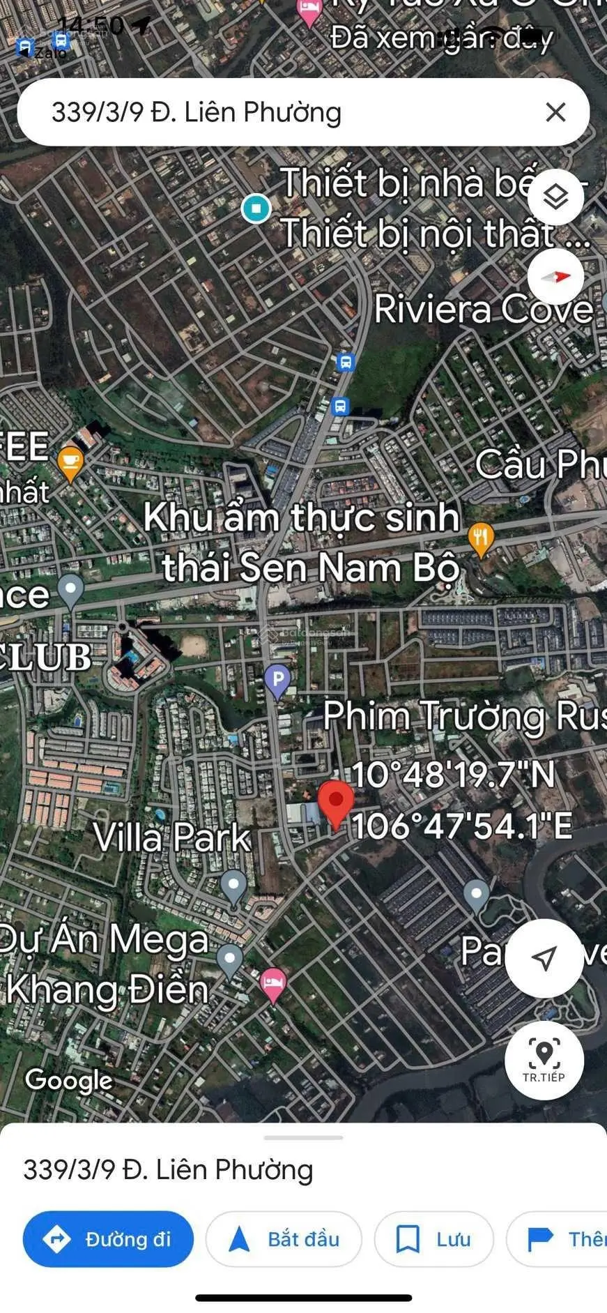 Đất 2 MT ngay Liên Phường Q9. Liền kề DA Classia Khang Điền và Global City - 9,5 tỷ - 157,9 m2