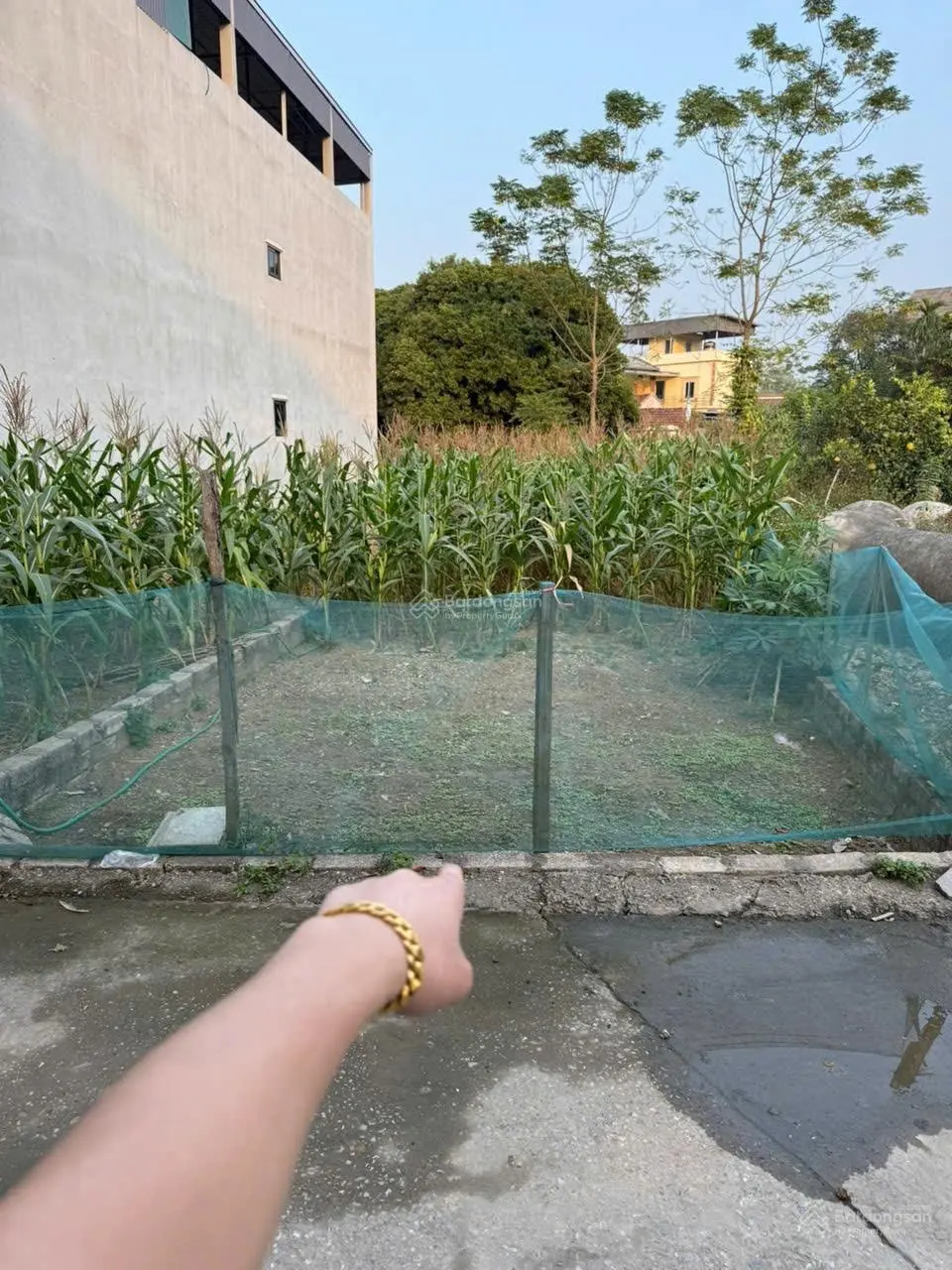 Bán đất diện tích 120m2 full thổ cư.