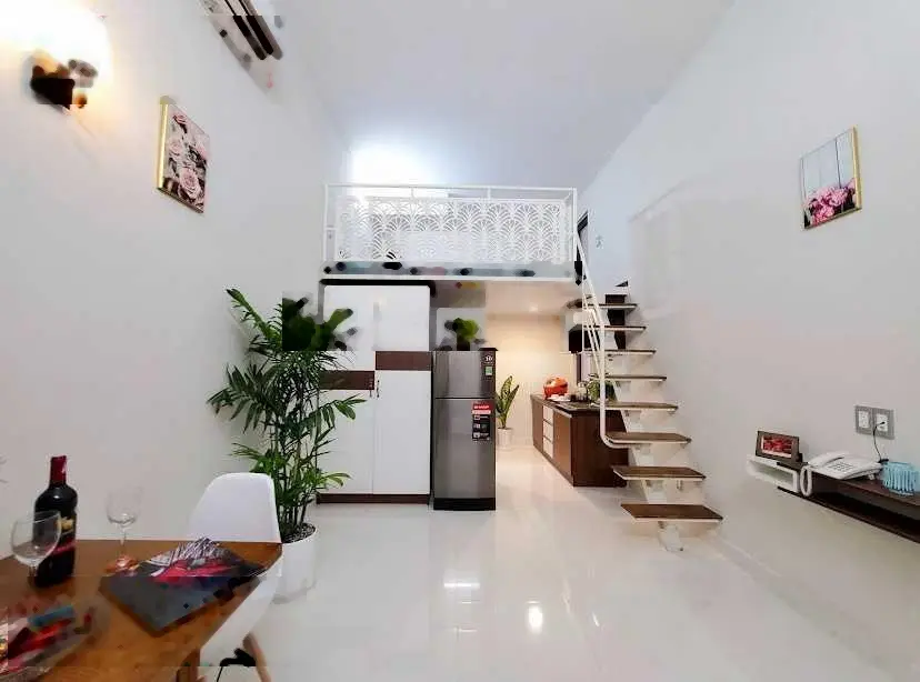 Bán căn hộ dịch vụ mặt tiền hẻm xe hơi 458 Huỳnh Tấn Phát Quận 7