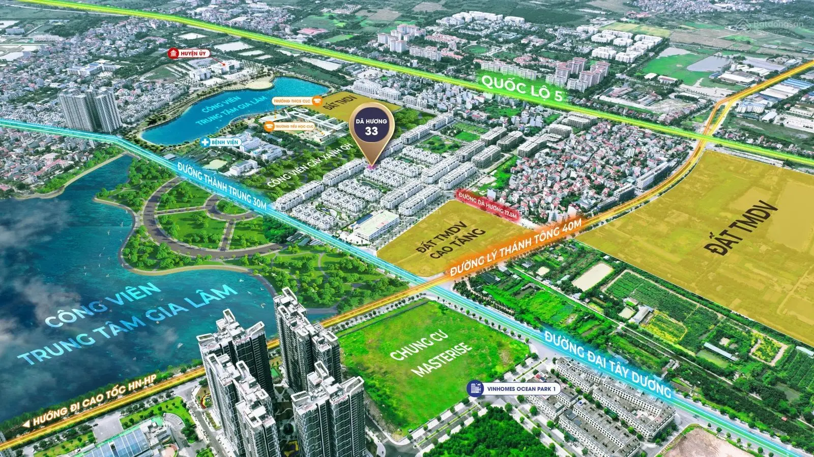 Bán biệt thự góc đẳng cấp 7PN sát công viên điều hoà 31ha mặt tiền 26m cạnh Vinhomes OSP1