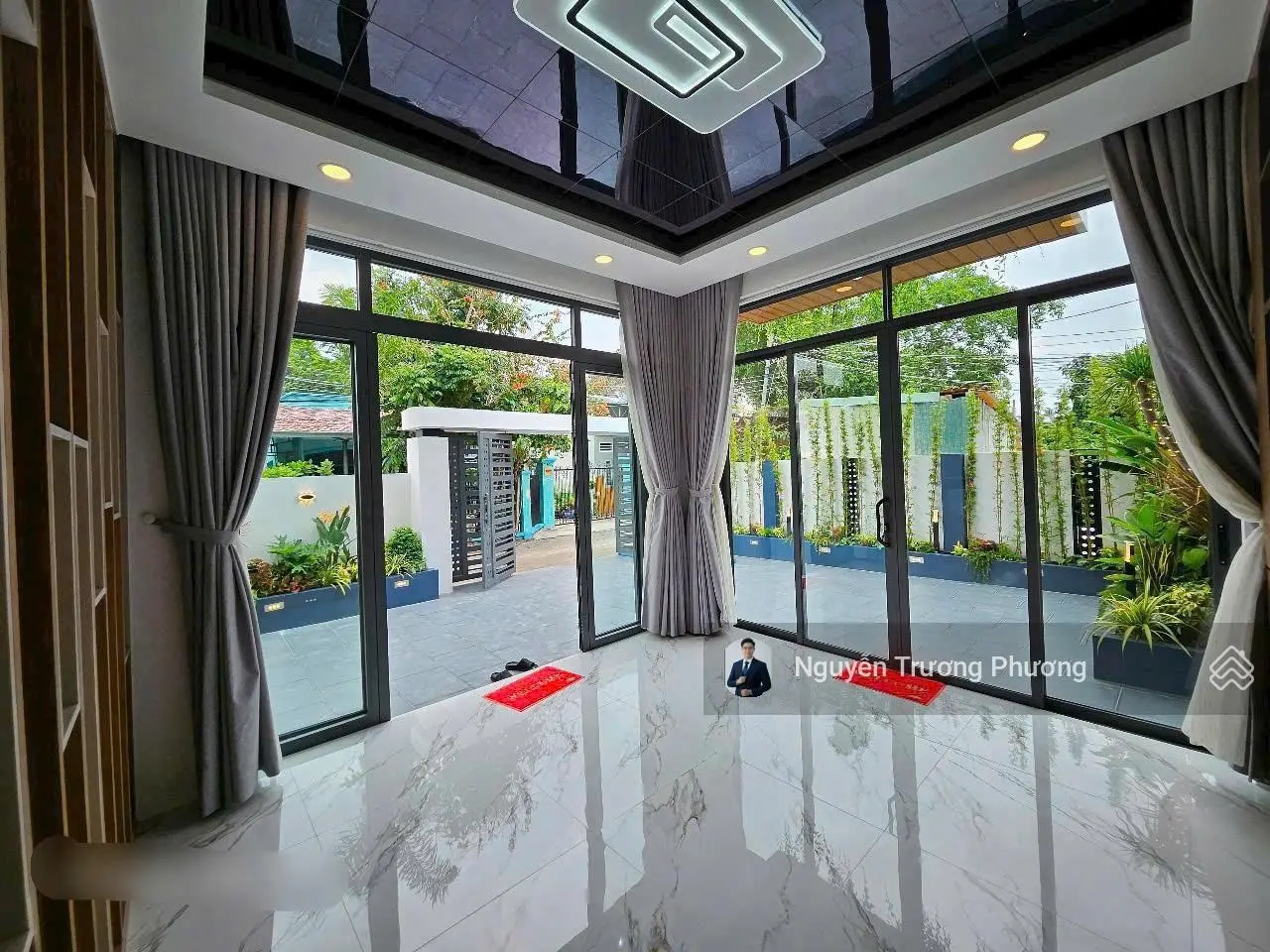 (18x8m)142m2 nhà căn góc 2mặt tiền 1 trệt 1lầu full thổ cư xây mới 100% thiết kế biệt thự vườn 2025
