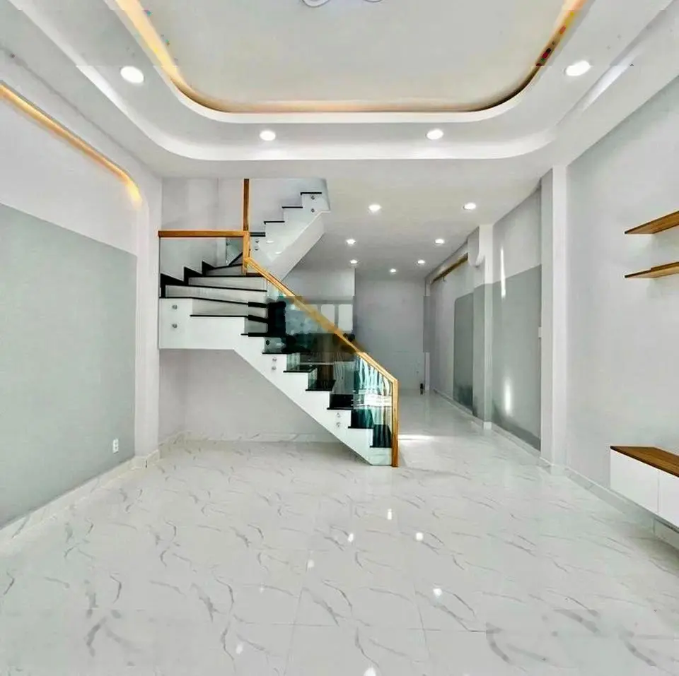 Chính chủ bán gấp nhà SHR, 54m2, 1 lầu 2PN, nhà mới đẹp, đúc kiên cố, GPXD, hoàn công đủ