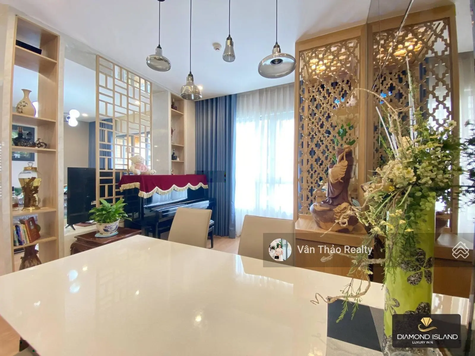 (Tầm nhìn xuất sắc) Căn hộ 3PN 143m2 - cỡ lớn view sông, Landmark 81, Bitexco ngay Quận 2