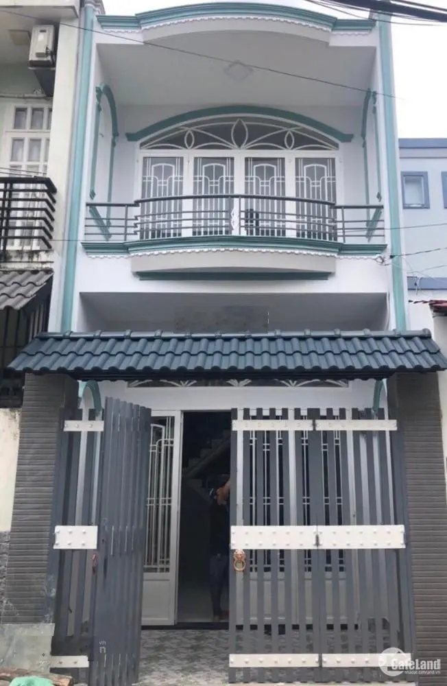 Nhà đẹp (4x18) 1 lầu đúc MT đường khu Cư xá Phú Lâm B Q6