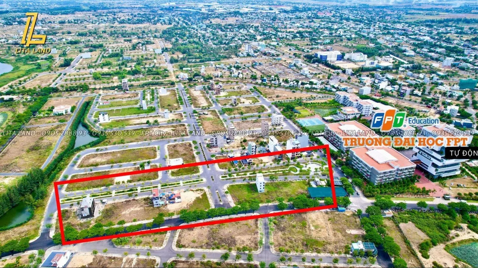 Bán đất FPT City Đà Nẵng block B2 - 116, 117, 138 sát trường Đại Học FPT