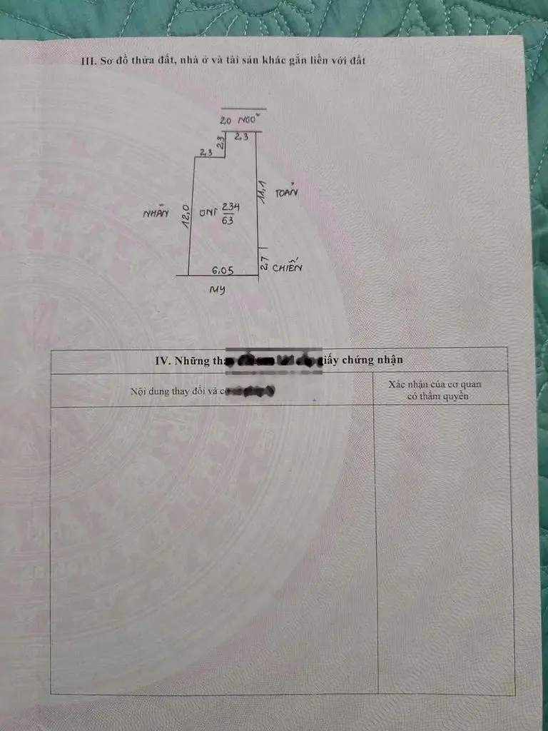 63M giáp Chương Mỹ A, full thổ cư, Chỉ 1,x tỉ