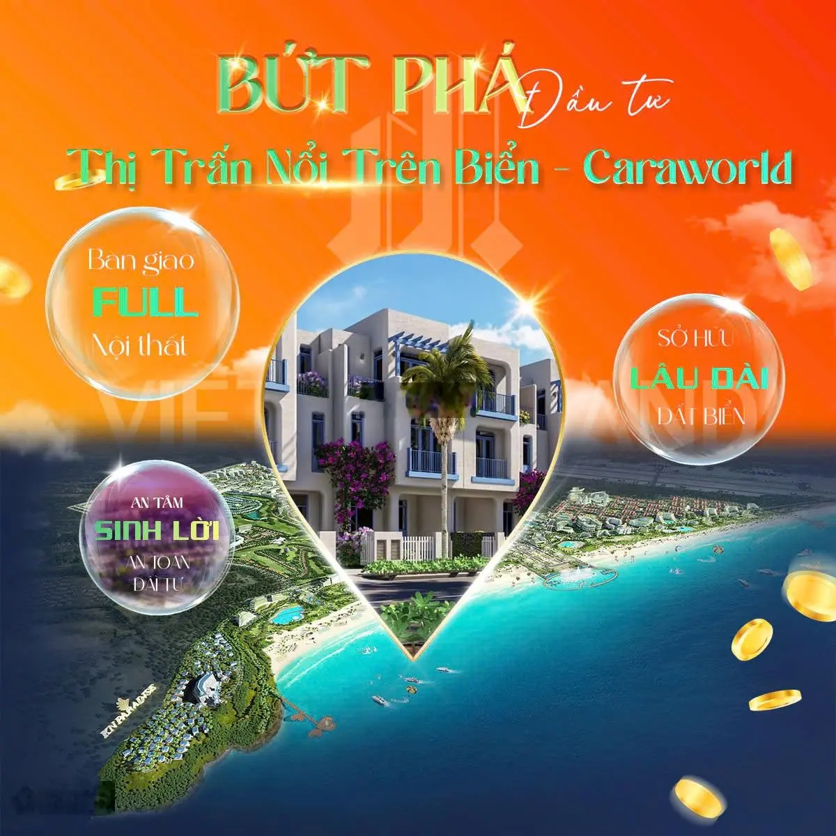 TP Biển Cam Ranh - Liền Kề Sân Bay Quốc Tế - Nhà Ngay Biển - Sổ Hồng Trao Tay - Sở Hữu Lâu Dài