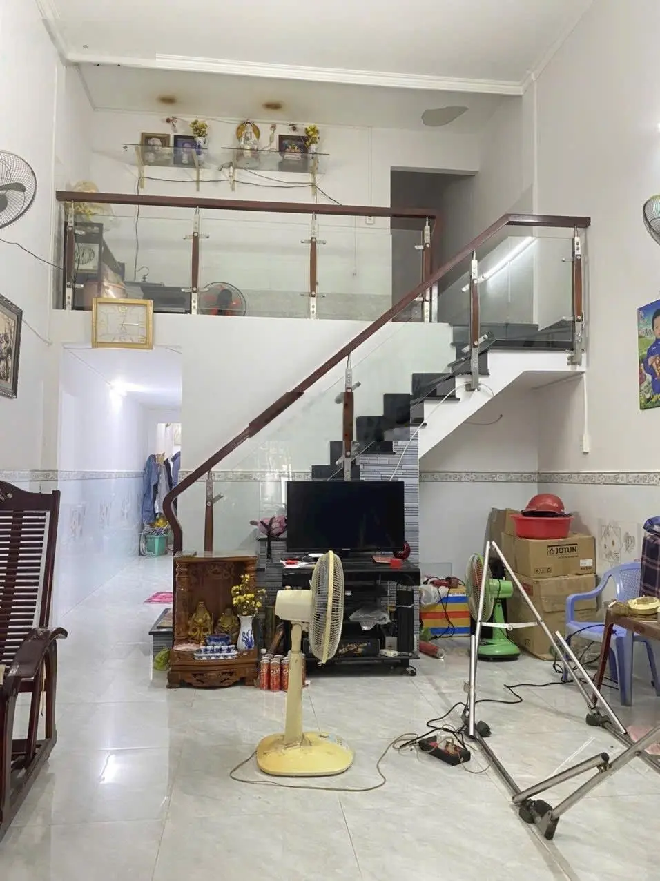 Bán nhà hẻm (4x16m) - cách đường xe hơi 30m - Huỳnh Tấn Phát - chỉ 3 tỷ xx