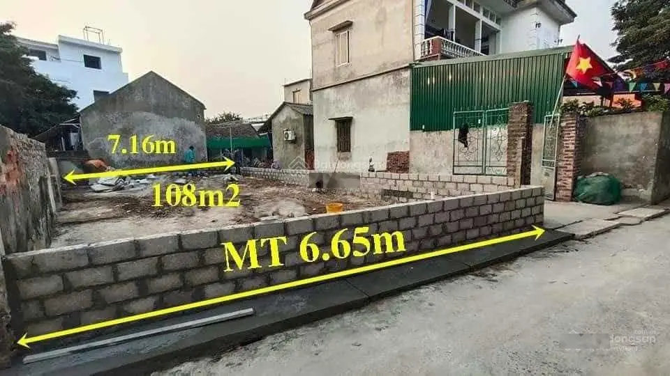 Cần bán gấp lô đất hoa hậu tại Thanh Mai, Thanh Oai. Diện tích 108m2