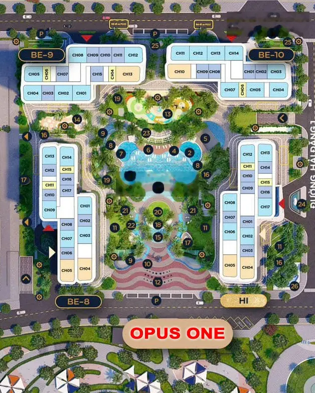 Chính thức nhận booking căn hộ siêu cao cấp Opus One vị trí đẹp - Vinhomes Grand Park LH 0969 644 ***