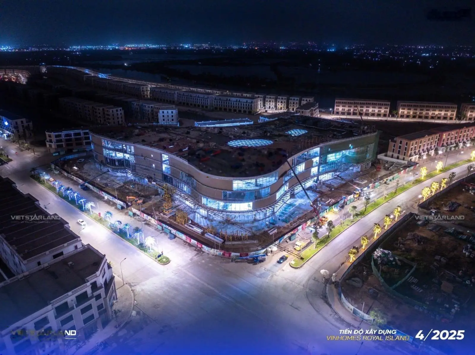 Bán Shophouse 3PN, 3WC Vinhomes Royal Island, Thủy Hà, Thủy Nguyên, Hải Phòng, 9,8 tỷ