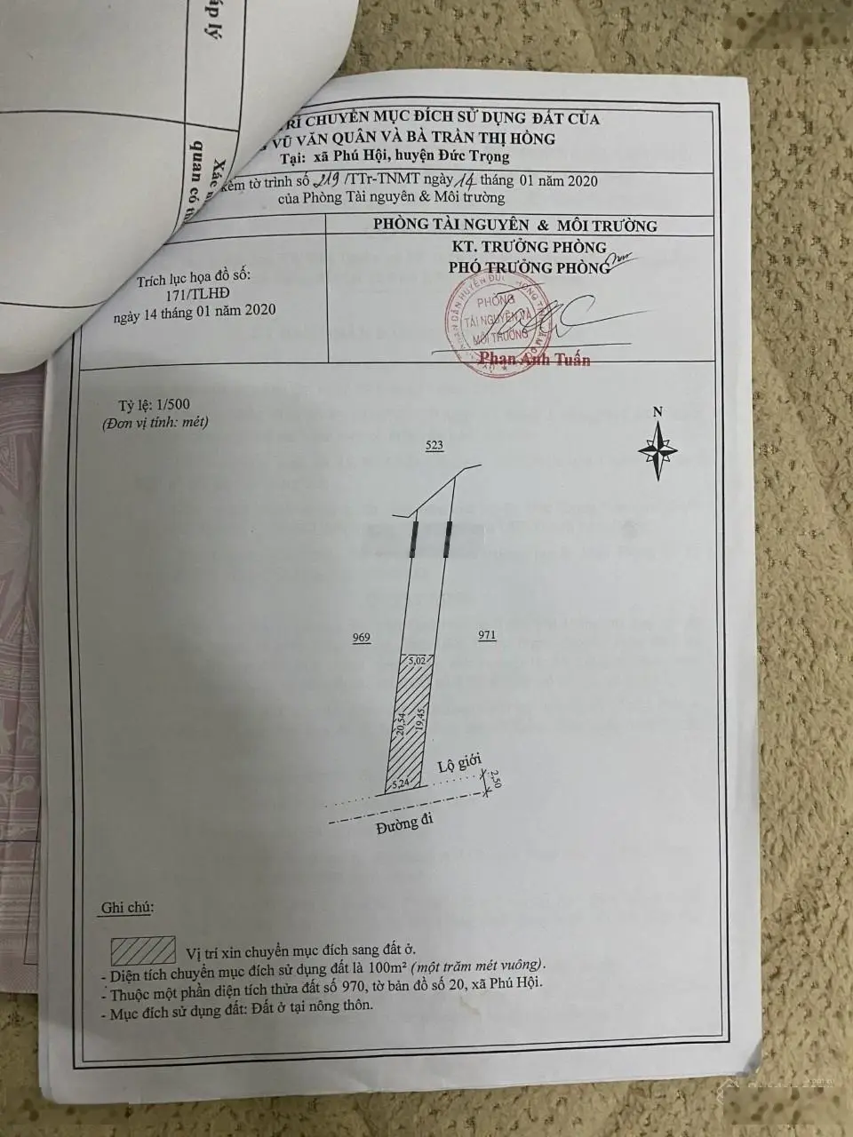 Bán đất chính chủ xã phú hội huyện Đức Trọng, tỉnh Lâm Đồng