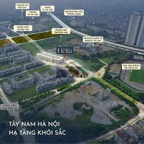 Bán SH 2 mặt tiền 75m, sát phố đi bộ, hướng ĐN ở The Manor Nguyễn Xiển