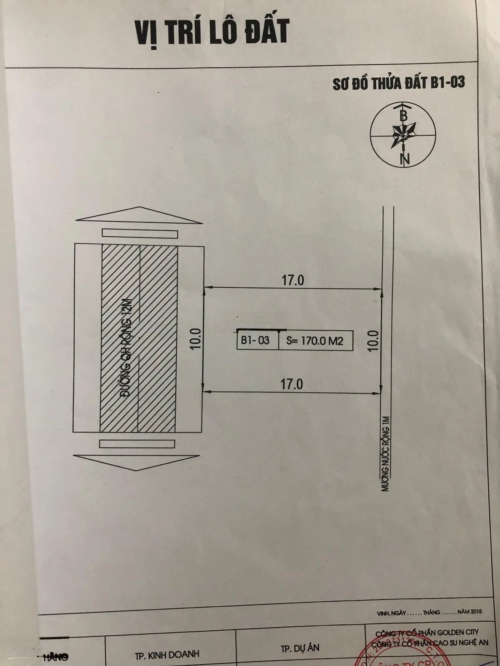 Bán lô đất dự án Gold 4 đường Phan Bội Châu gần chung cư Arita Home xây biệt thự rất đẹp