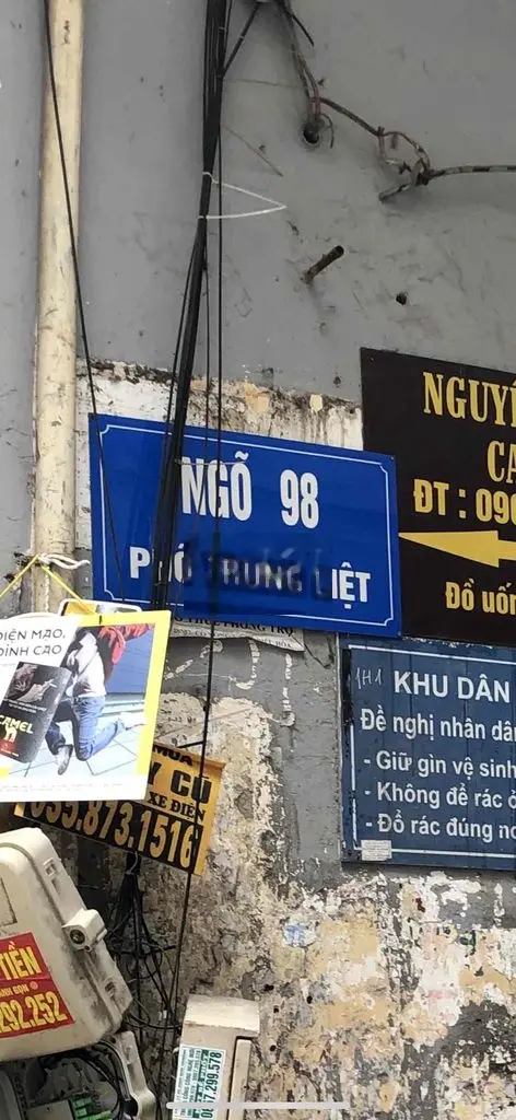 Bán nhà ngõ 98 Trung Liệt, Đống Đa, HN
