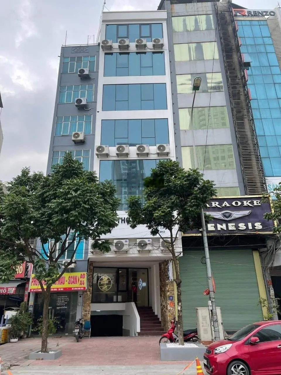 Tìm là thấy! Tòa văn phòng Dương Khuê, 2 ô tô tránh, vỉa hè, thang máy, PCCC đầy đủ, 70m2*9T