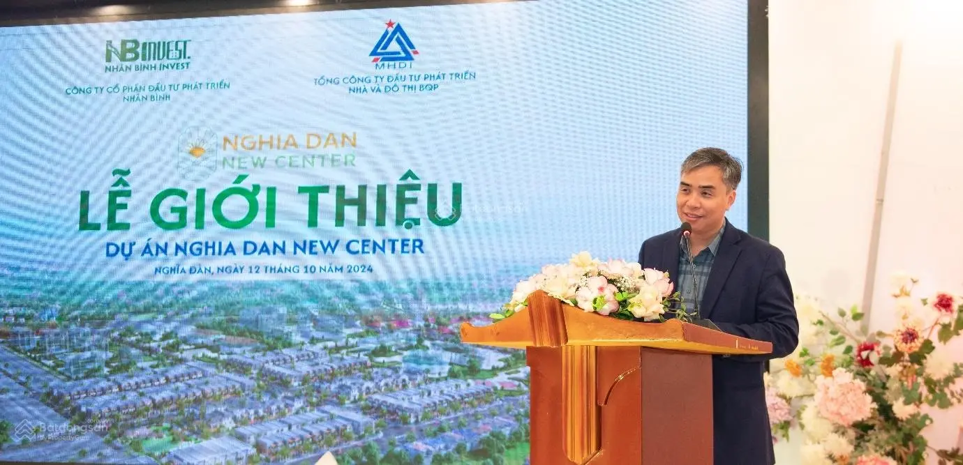 Tặng ngay 2 chỉ vàng SJC cho khách mua đất biệt thự 210m2 , dự án Nghĩa Đàn New Center