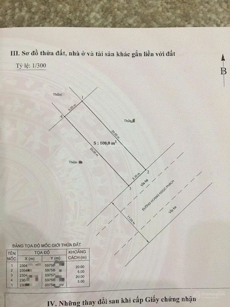 Bán đất đường Hoàng Ngọc Phách, 100m2, MT 5m, cách Aeon Mall 500m, giá 62tr/m2, LH 0389 451 ***