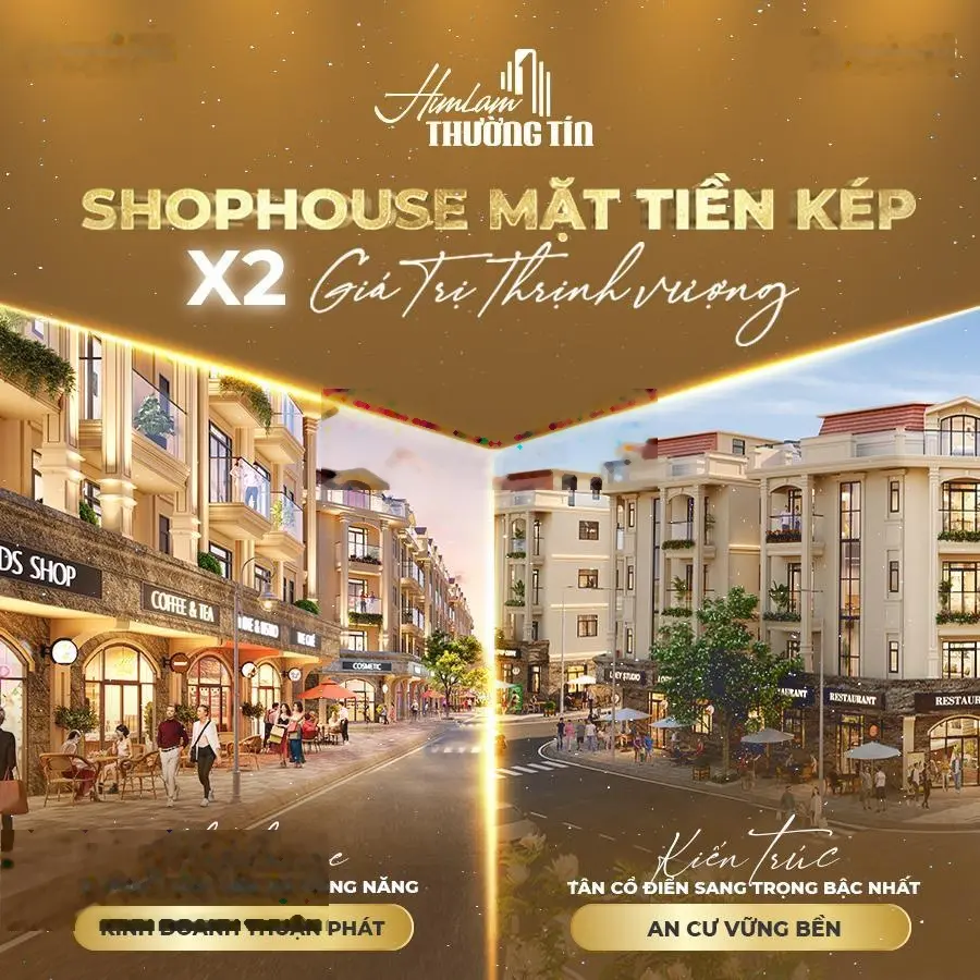 Trực tiếp PKD bán căn 2 mặt tiền Him Lam Thường Tín LH 0906 388 *** chính sách tốt nhất