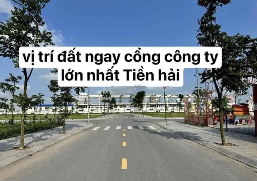 Bán Đất chính chủ KĐT Trái Diêm 3 Thị Trấn Tiền Hải