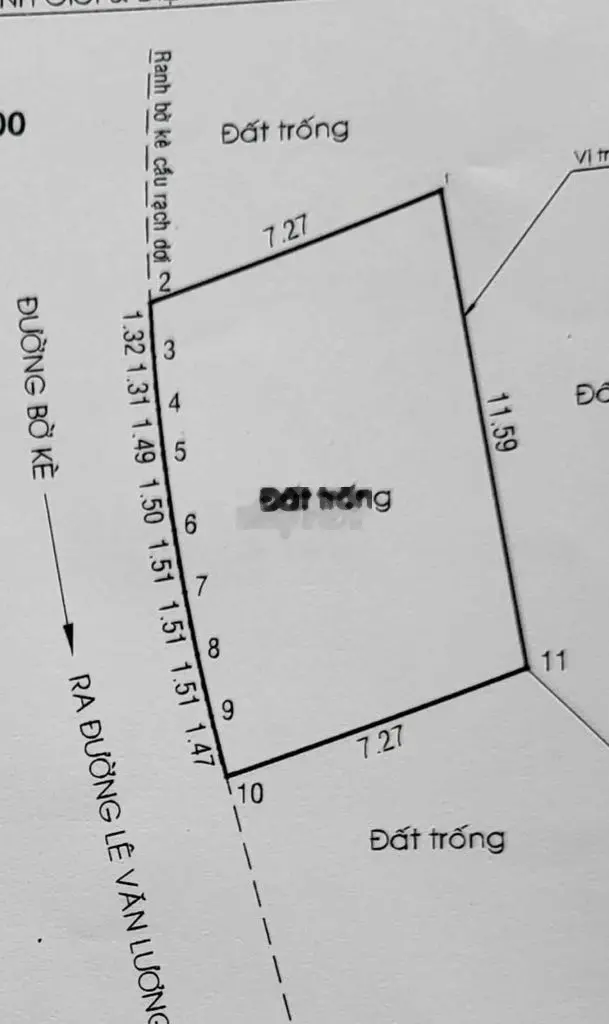 Bán đất nhơn đức