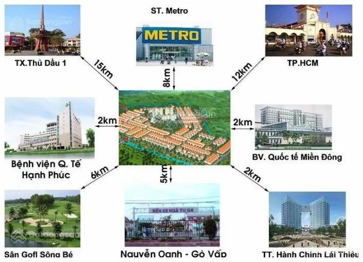 Mở bán giai đoạn 2: KDC Vĩnh Phú giá chỉ 800tr/ nền sở hữu ngay nền vị trí đẹp, triết khấu 100tr