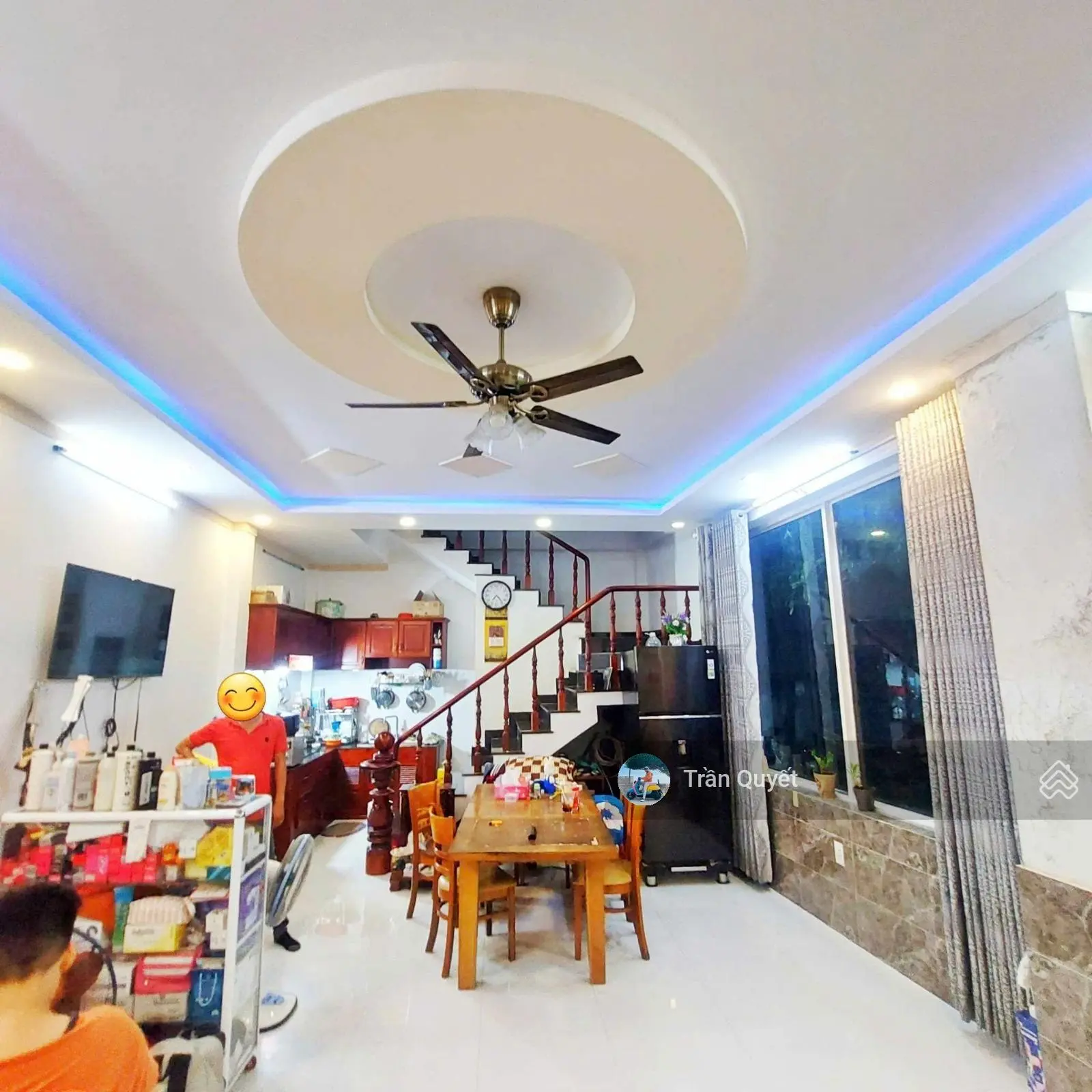 Bán Nhà 3 Tầng 4 phòng ngủ - Hẻm 185 Ngô Chí Quốc - 55m2 Hẻm 7m - Giá 4tỷ 2