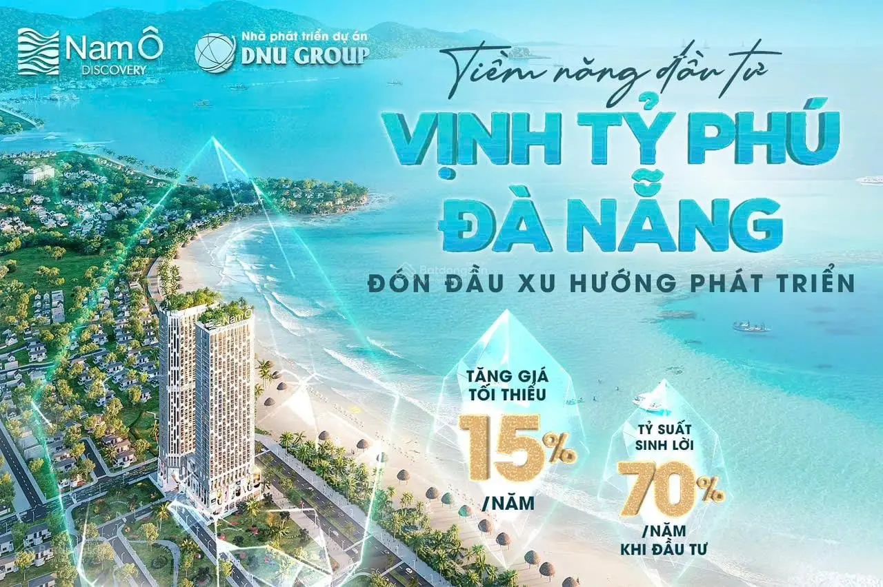 HÀNG HOT - Sở hữu căn hộ Nam Ô Discovery , là biểu tượng mới của Thành Phố Đà Nẵng, giá tốt nhất