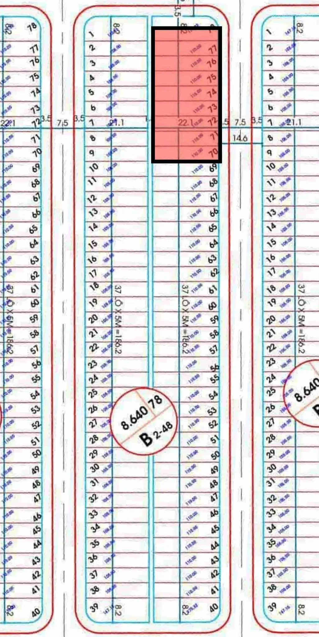 Nam Hòa Xuân B2.48 Đông Nam trục thông. Sạch