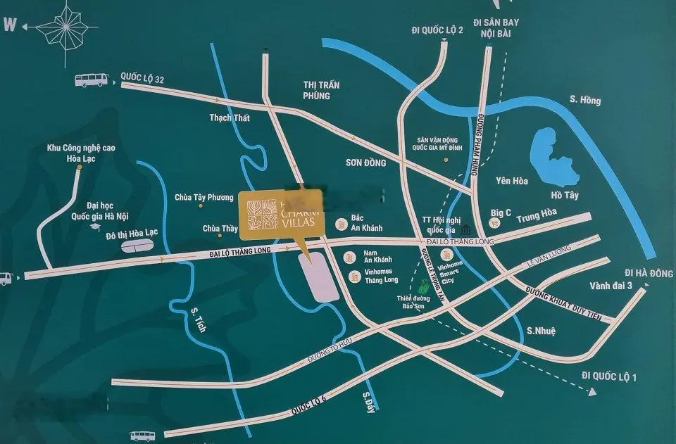 Bán căn BT đơn lập Hà Đô Charm Villas ngay cạnh công viên giá nhỉnh 40 tỷ