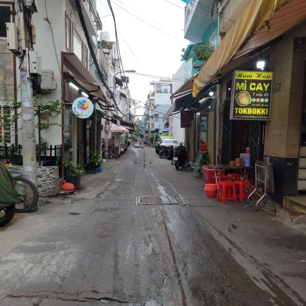 HẺM XE TẢI THÔNG, 33M2, LÊ V DUYỆT, BÌNH THẠNH, 4 TẦNG, H CÔNG ĐỦ