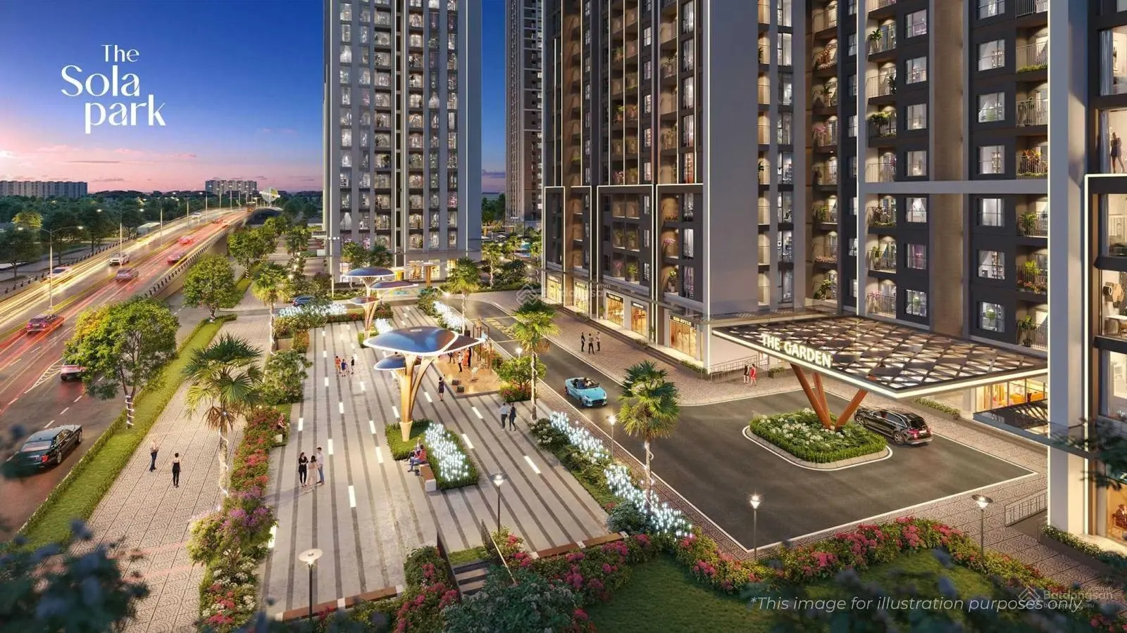 Sola Park quỹ ngoại giao ký giá CĐT, 3PN cực rẻ, chỉ thanh toán 30% vay 75%, lãi 0% 30T. CK 19,8%