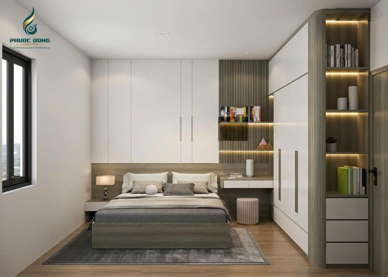 Nhà 1 trệt 1 lửng 64m2 giá chỉ 1.2 tỷ ngay KCN Phước Đông, sổ sẵn sang tên ngay cho thuê 12tr/tháng