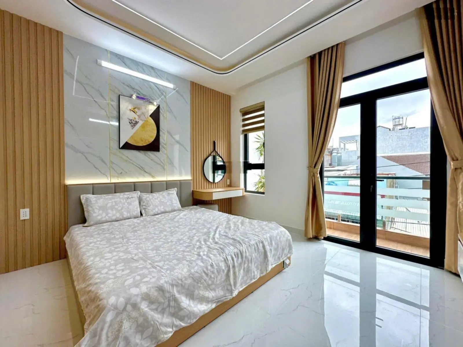 Nhà mới thiết kế sang đường Lê Văn Quới 8tỷ450, hẻm 8m gần Ngã Tư 4 Xã, đúc 5 lầu, nội thất đầy đủ
