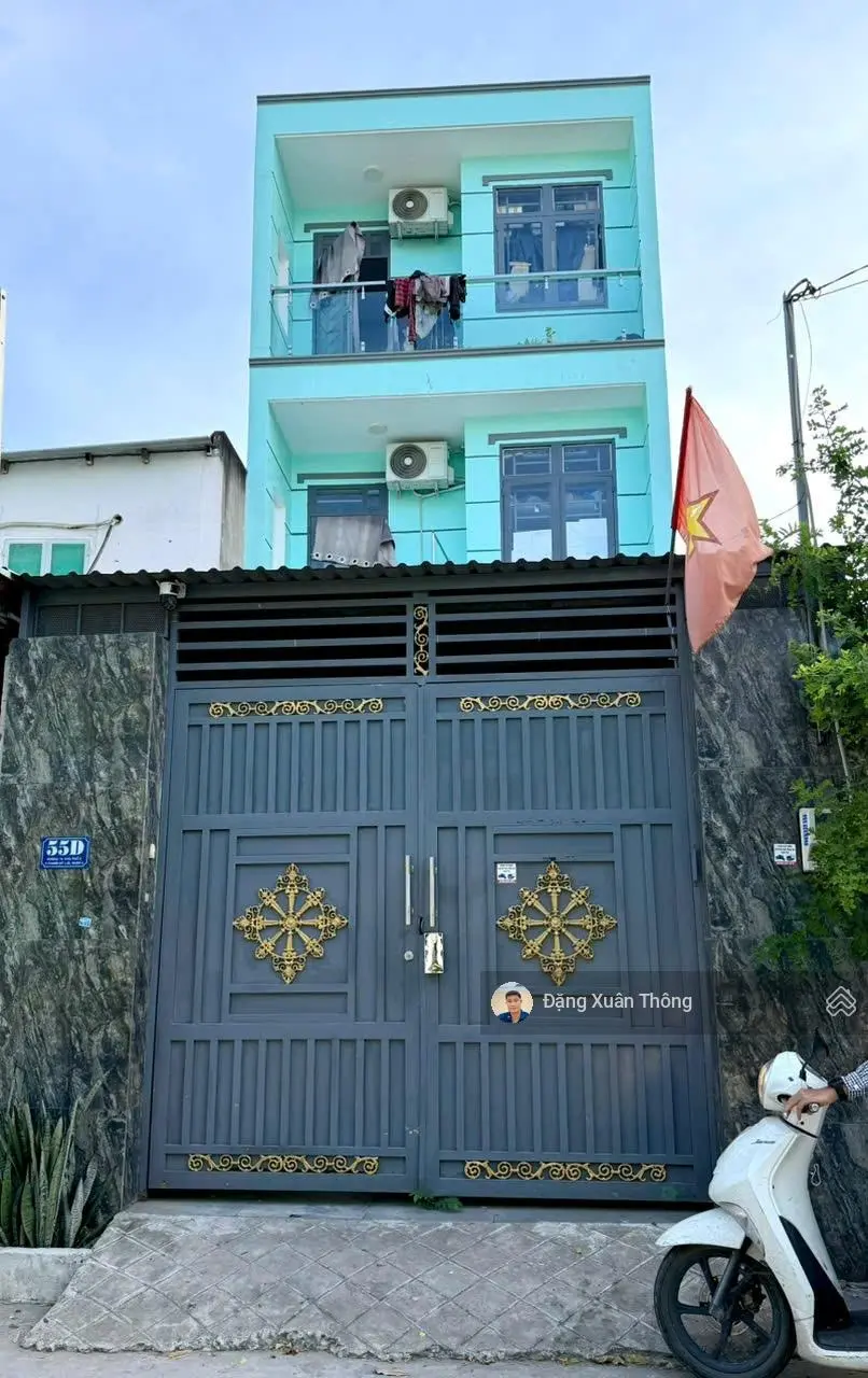Nhà mặt tiền đường 19, Thạnh Mỹ Lợi, Quận 2, 1 trệt 2 lầu, DT đất 75m2 đường ô tô lớn giá 8,8 tỷ TL