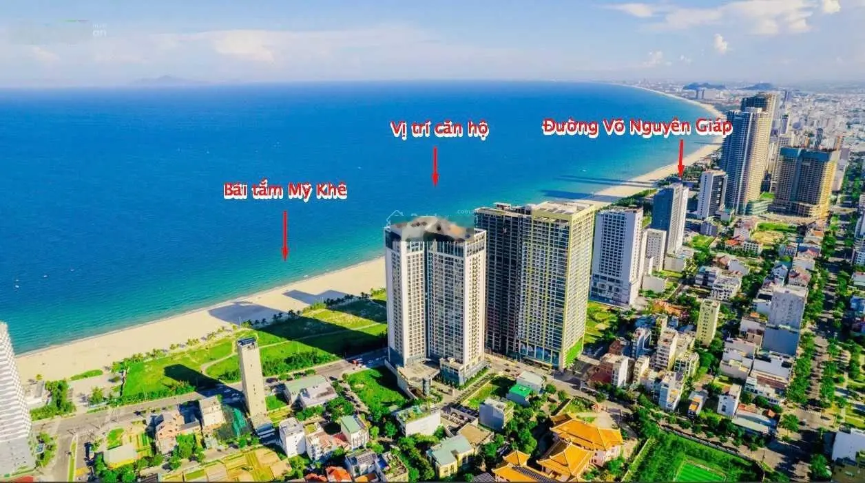Chủ bán cắt lỗ căn hộ 2PN 80m2 The6 Nature - view nhìn trọn biển Mỹ Khê Đà Nẵng - sổ hồng lâu dài