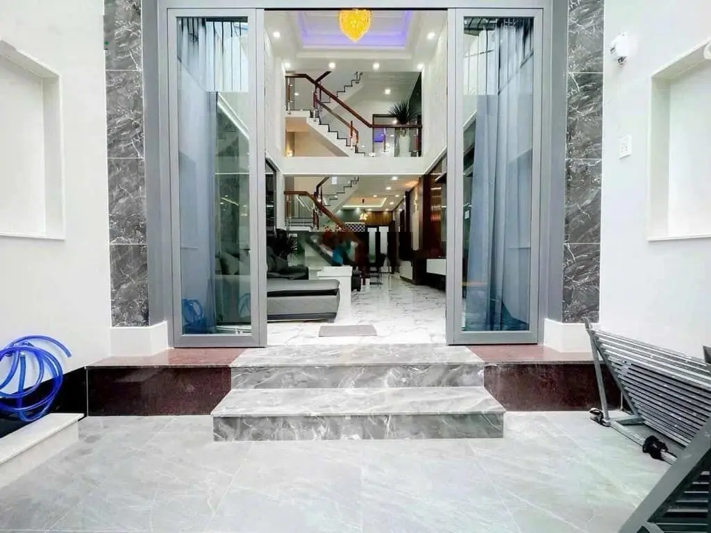 Bán nhà mới 3 tầng Huỳnh Tấn Phát, 4.1x13m, gần liền kề Phú Mỹ Hưng, 5.x tỷ