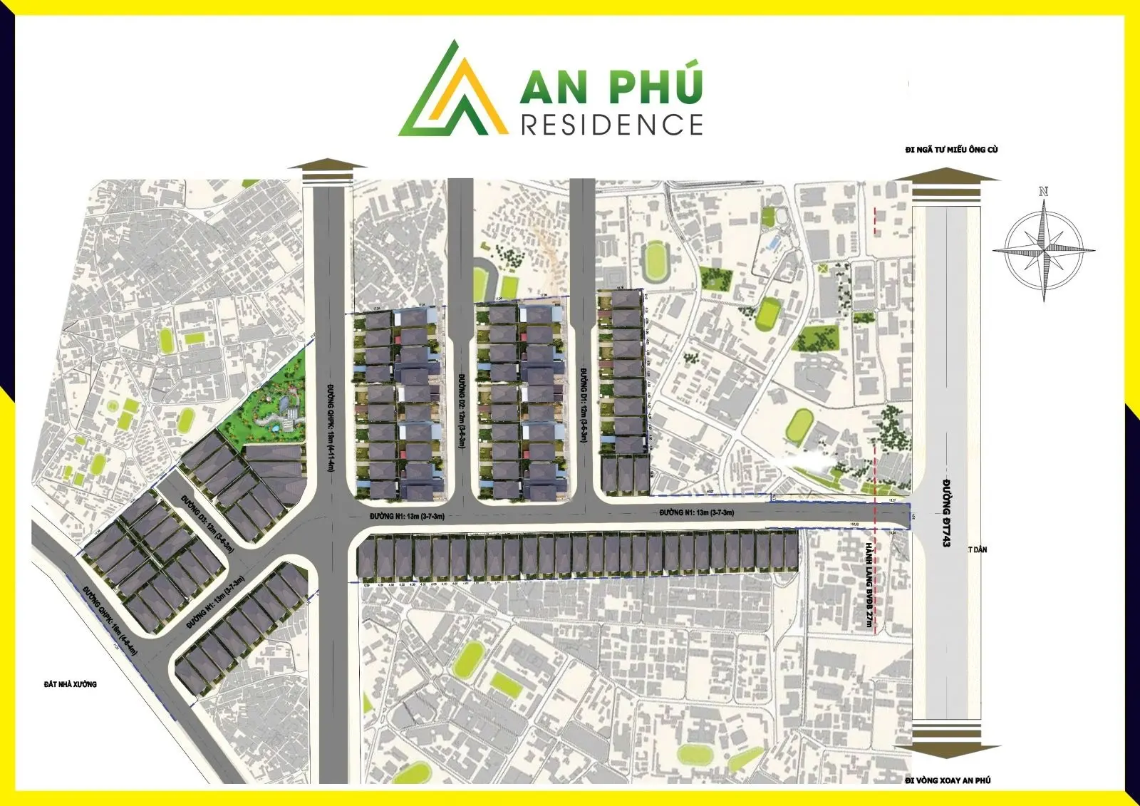Thanh lý 6 nền giá chỉ 700 tr ngay An Phú Residence Bình Dương, Đường An Phú, Thuận An, Bình Dương