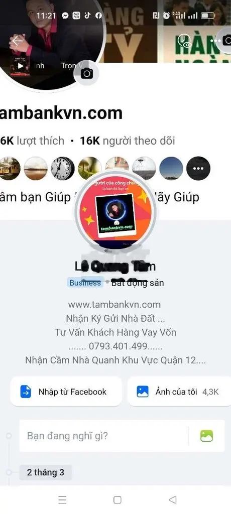 4Tỷ300 78m2 Đất vị trí 1 trục Rất Đẹp 184/7 Phan Huy Ích P12 GV HCM
