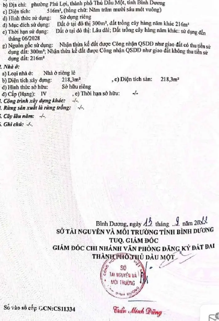 Bán đất và biệt thự đã hoàn công xây dựng ngay Thành Phố Thủ Dầu Một đất thổ cư ngang 25 m 7,1 tỷ