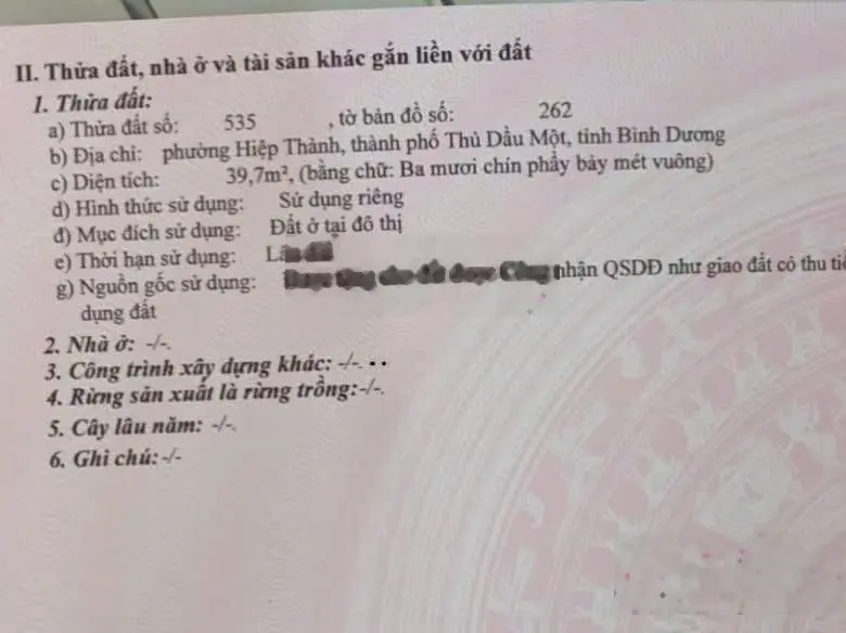 Mặt tiền Phạm Ngọc Thạch đối diện bệnh viện 512 ngang 7m kinh doanh mọi ngành nghề