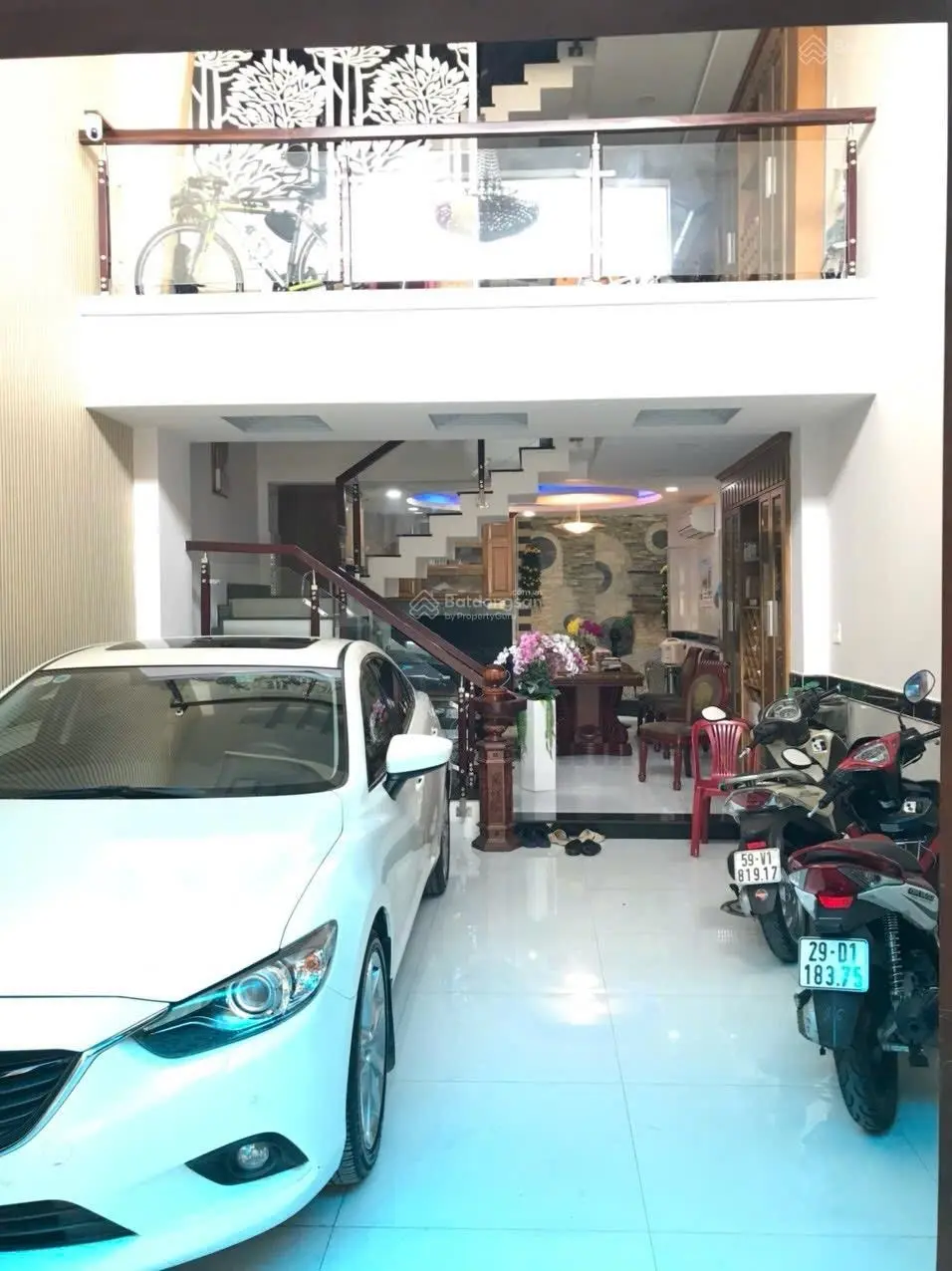 Hẻm xe hơi 8m 1 trục 4tầng 4pn 5wc 67m2 (4.5x15.7m) Gần Công Viên Làng Hoa nhà mới sạch đẹp