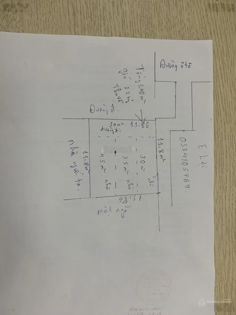 Bán đất tặng nhà Đình Thôn - sầm uất bậc nhất khu vực Đình Thôn 135m2 - thoáng 3 mặt - 22 tỷ - ô tô