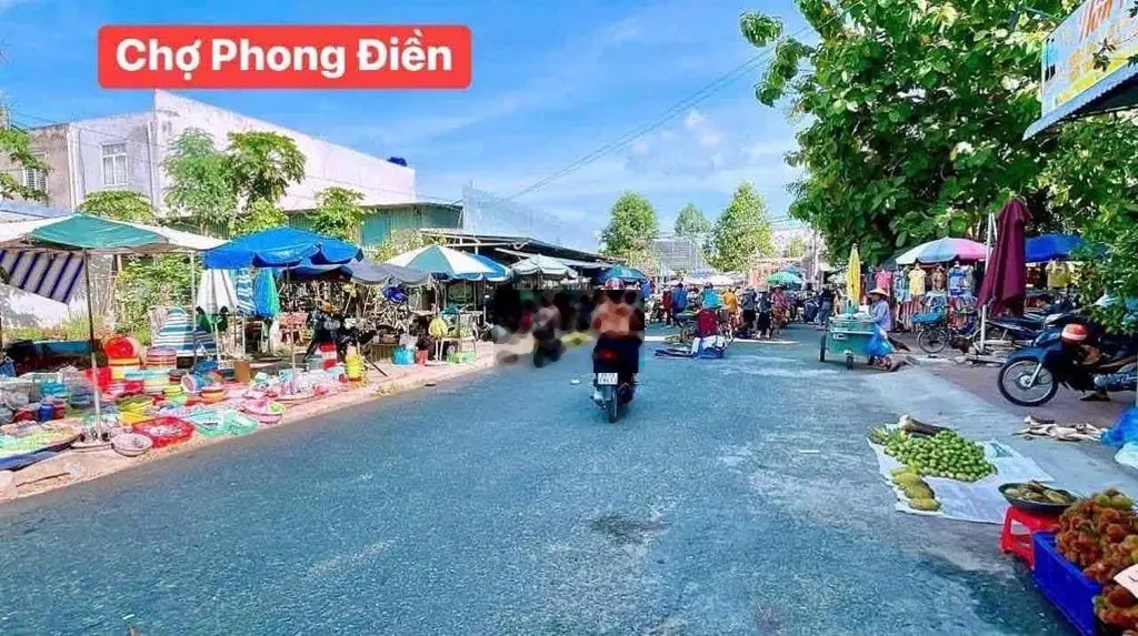 CHIẾC NỀN NGAY TRUNG TÂM PHONG ĐIỀN-SỔ HỒNG HOÀN CHỈNH GIÁ ÊM LẮM