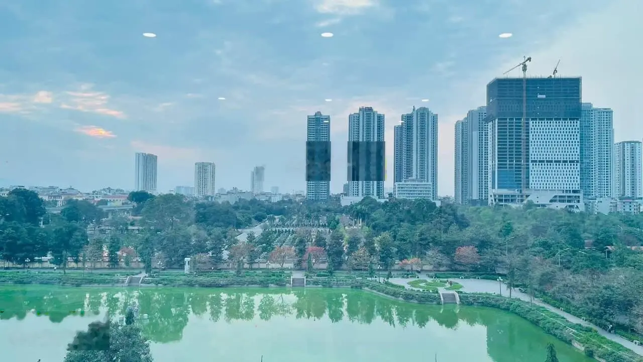 Tòa nhà mặt phố Hồ Tùng Mậu, 55m2, 8 tầng thang máy, có hầm, view hồ, vỉa hè, 27.6 tỷ