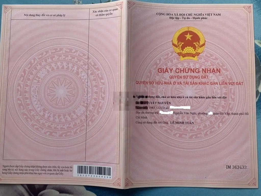 Bán đất, mặt tiền đg bê tông, SH chính chủ, Xã Bình Thạnh, Cao lãnh