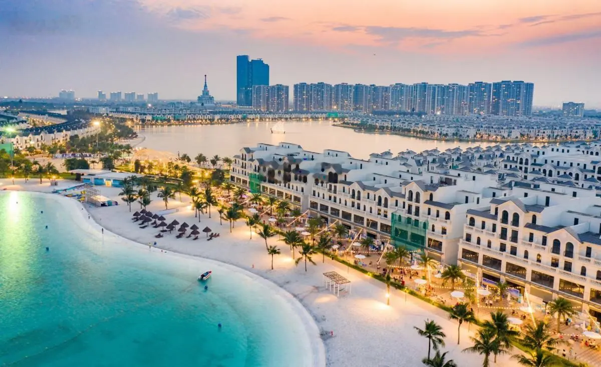 Duy nhất căn song lập Sao Biển 150m2 trục thông ra hồ 24.5ha - Đông Nam giá 27 tỷ
