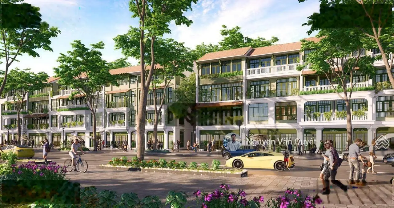 Ngoại giao căn liền kề 56m2, trục C16 Sun Urban City, view pháo hoa, nhạc nước, CK lên đến 14,5%