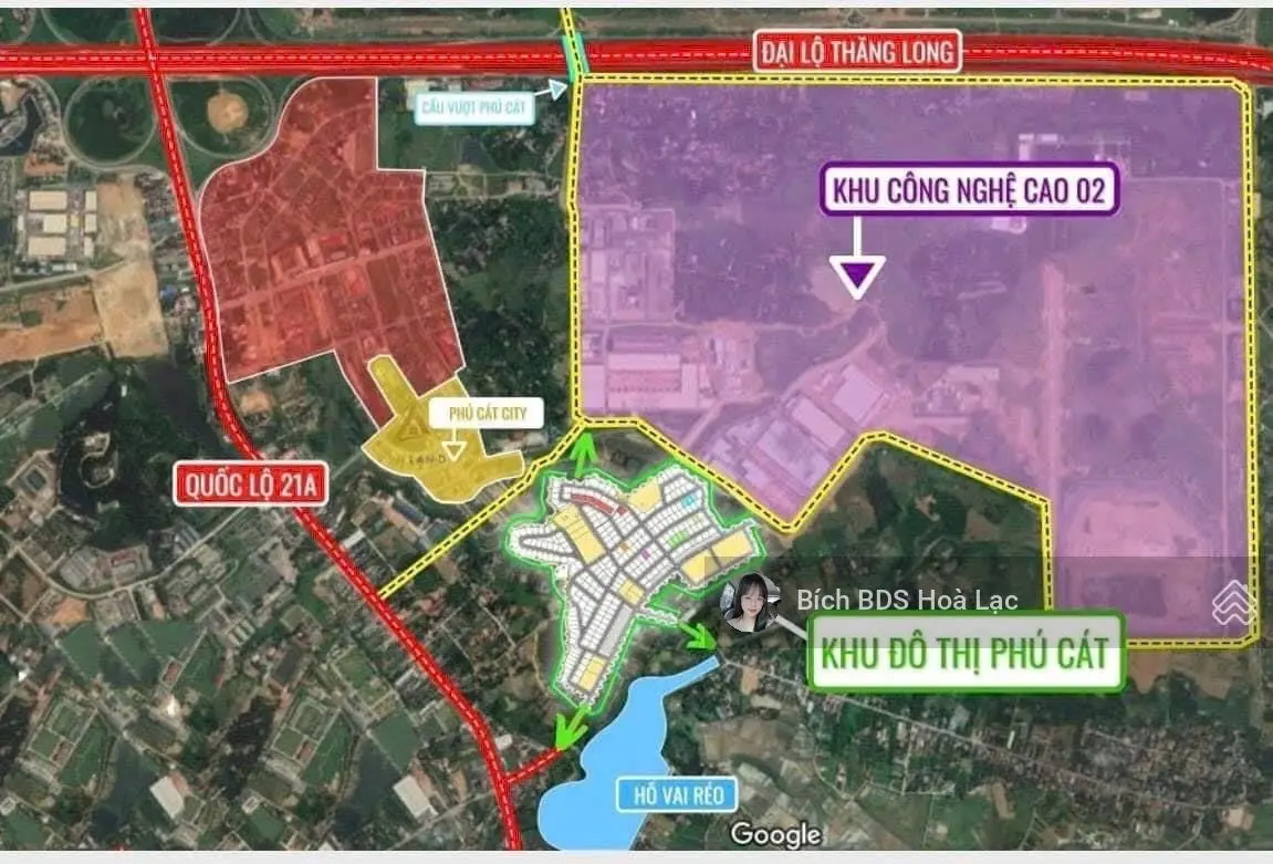 Mặt đường trục chính Nông Lâm, Phú Cát đơn giá rẻ hơn tuyến 2, chỉ hơn 30tr/m2, DT 146m2