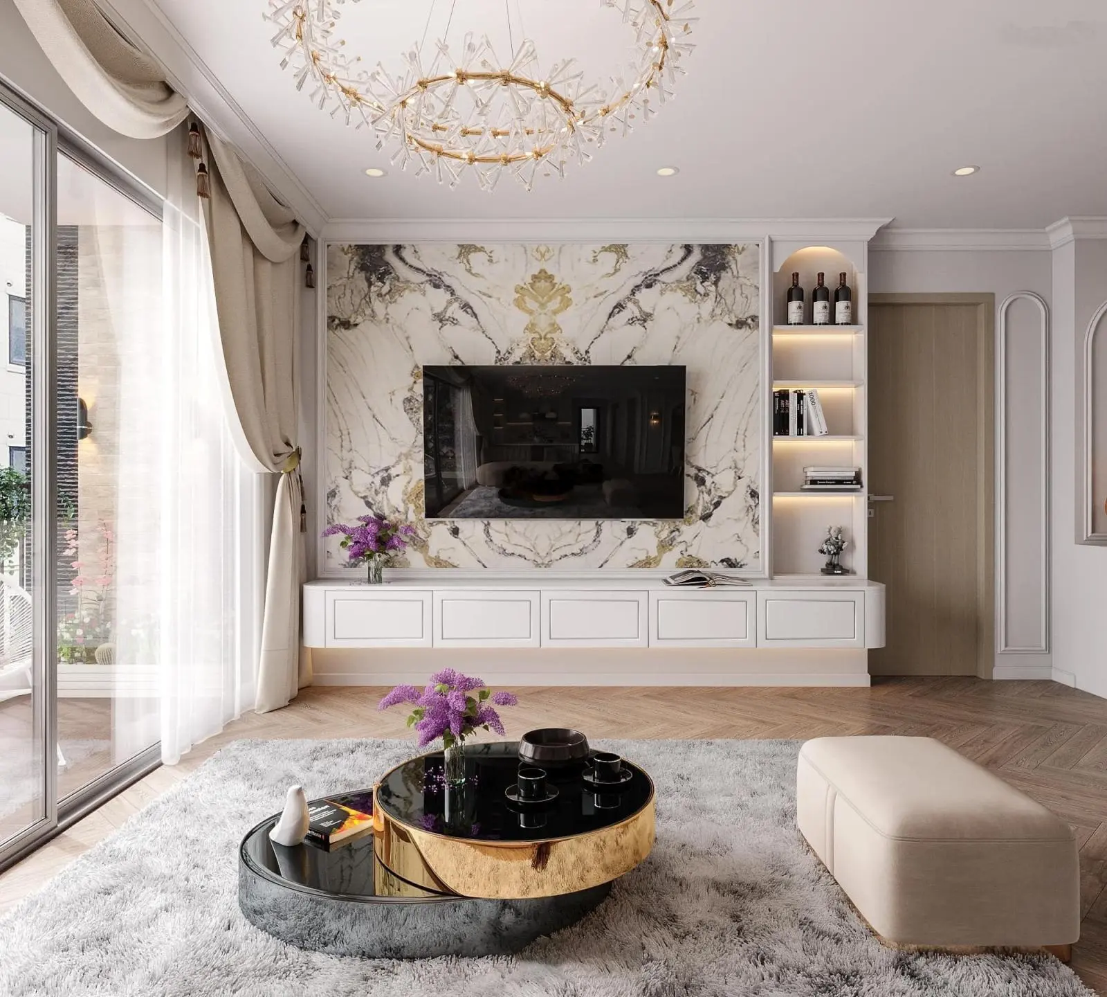 Kẹt tiền cần bán chung cư gold view, DT 81m2, 2pn, 2wc, giá 4.3 tỷ. Lh em Ngọc * 0931 177 ***